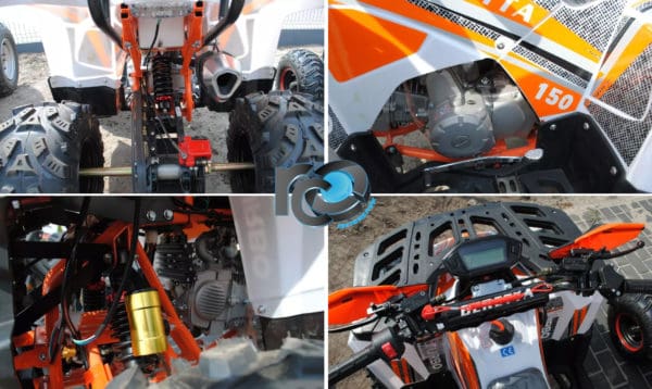 Quad czterokołowiec z Niemiec Beretta 150 Turbo ABT Najszybszy - obrazek 3